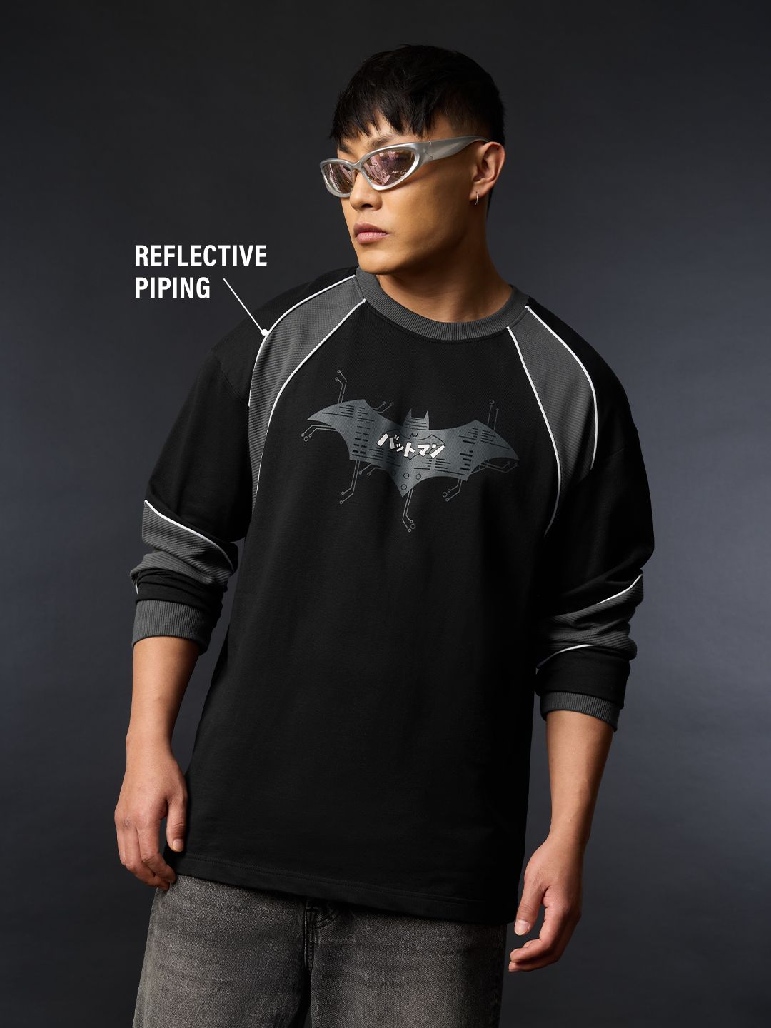 Batman: Dark Knight Oversized Full Sleeve T-Shirts