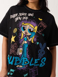 Powerpuff Girls: Girly Pop Women Oversized T-Shirts