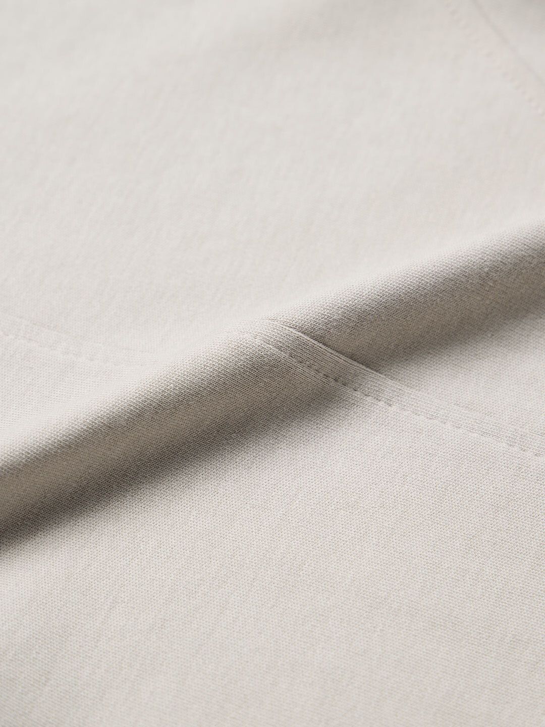 Solids: Stone Grey Men Cargo Joggers