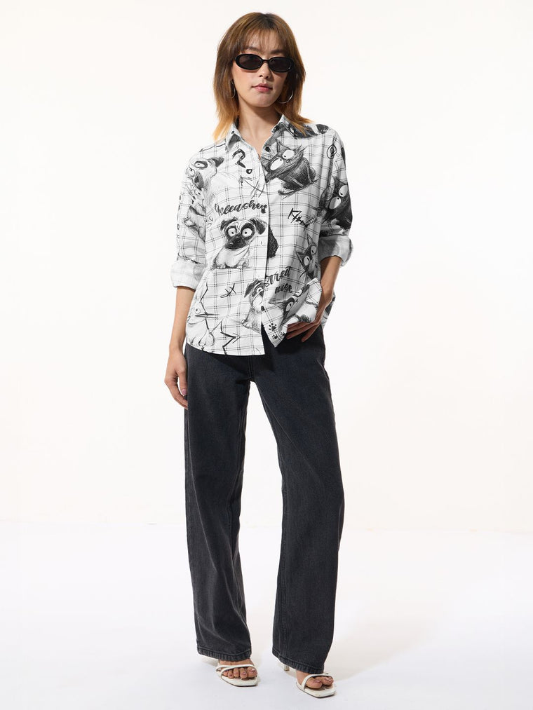 Pet Stories: The Street Women Oversized Shirts
