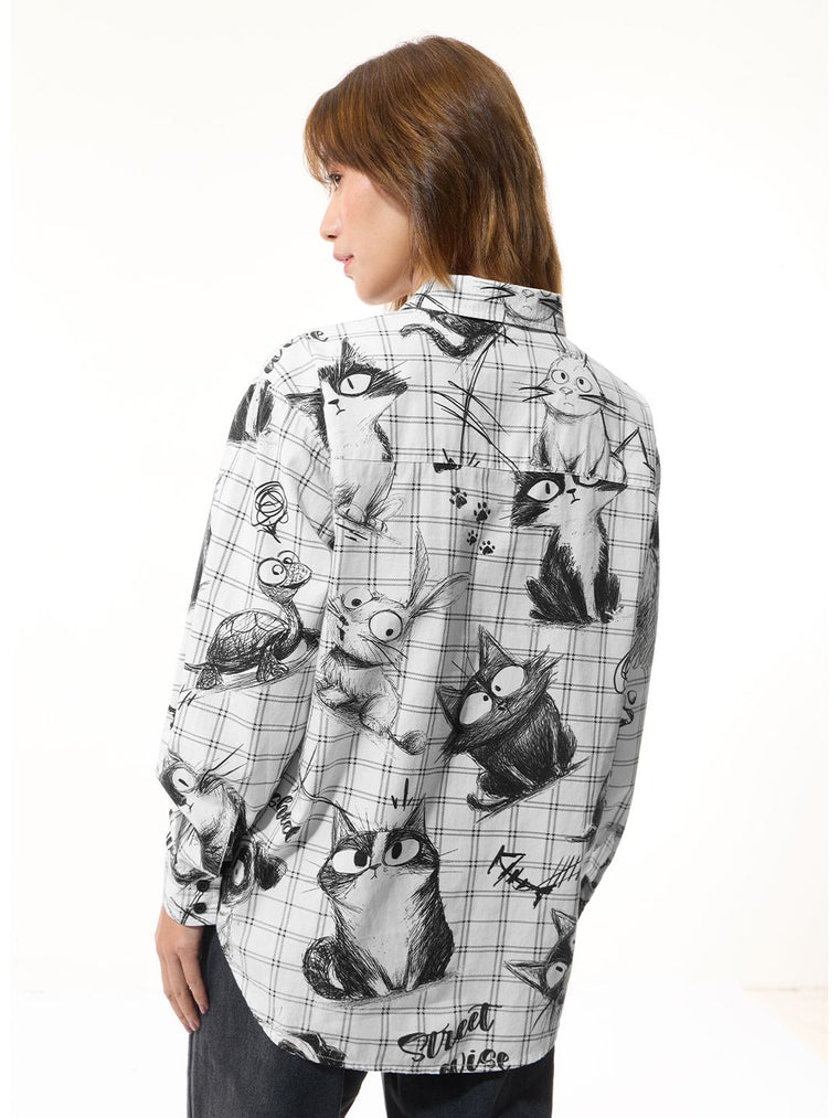 Pet Stories: The Street Women Oversized Shirts