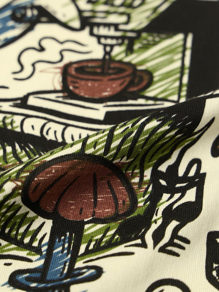 Aqua Tales: Sea Animals Oversized T-Shirts