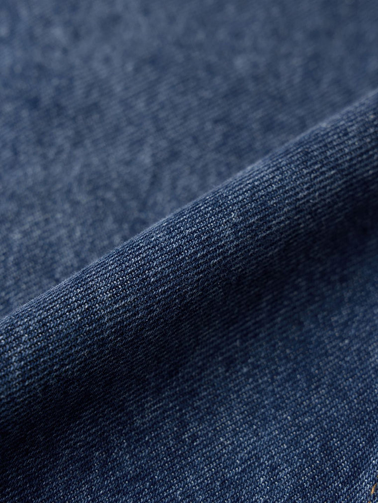 Distressed Denim: Sailor Blue Women Straight Denims