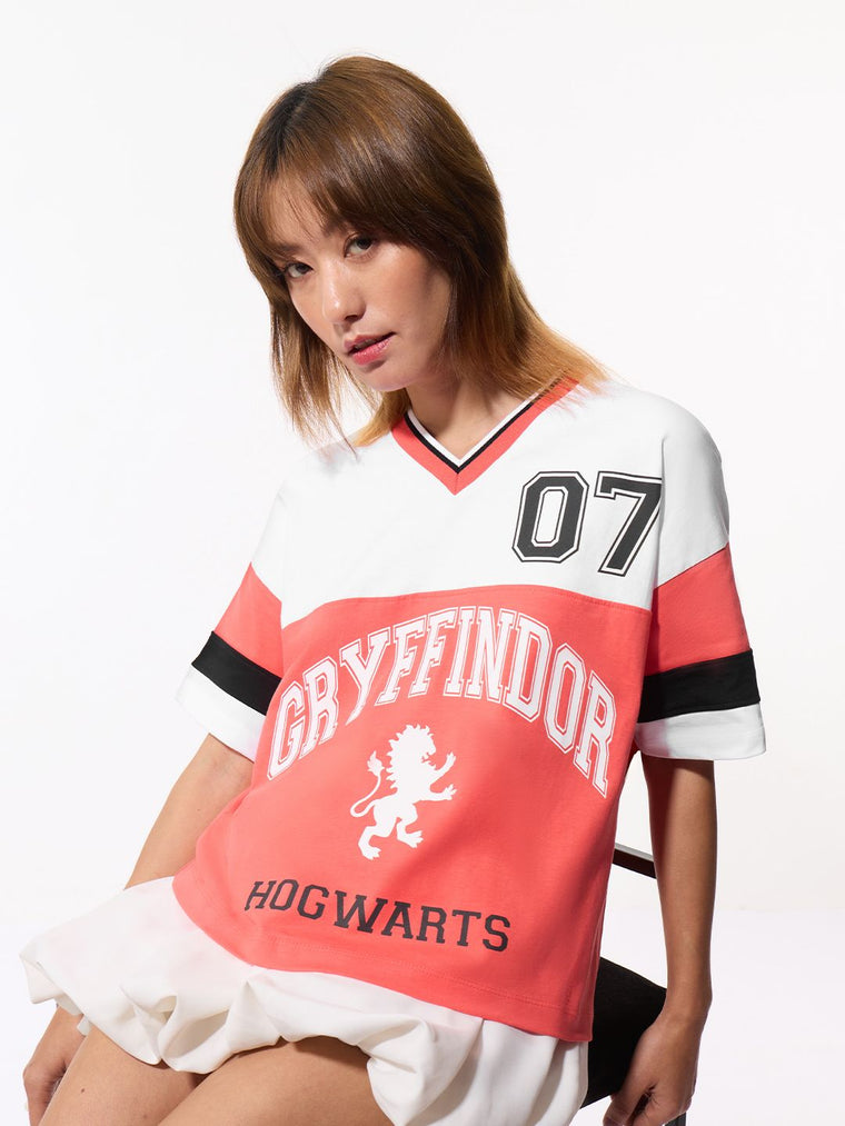 Harry Potter: House Gryffindor Women Oversized T-Shirts