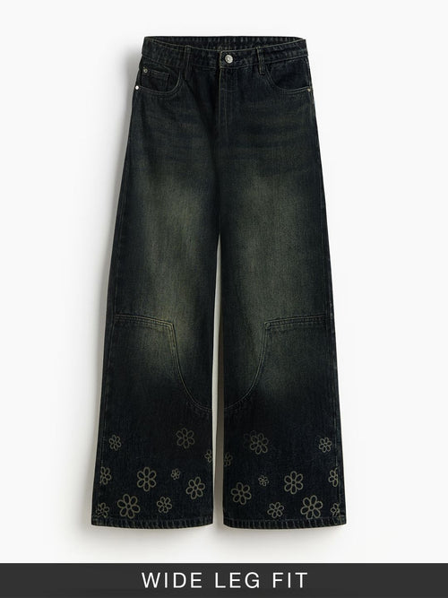 Wide-Leg Denim: Full Bloom Women Wide Denims