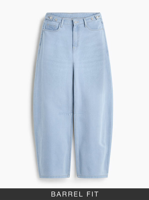 Barrel-Fit Denim: Starlight Women Barrel Denims
