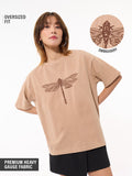 TSS Originals: Dragonfly Peace Women Oversized T-Shirts