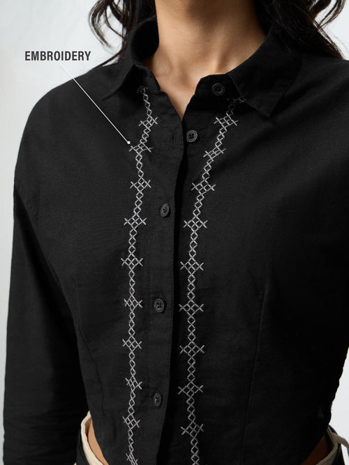 Souled Originals: Dark Mystery Women Cropped Shirts
