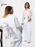 Looney Tunes: Bugs Is Back Women Oversized Shirts