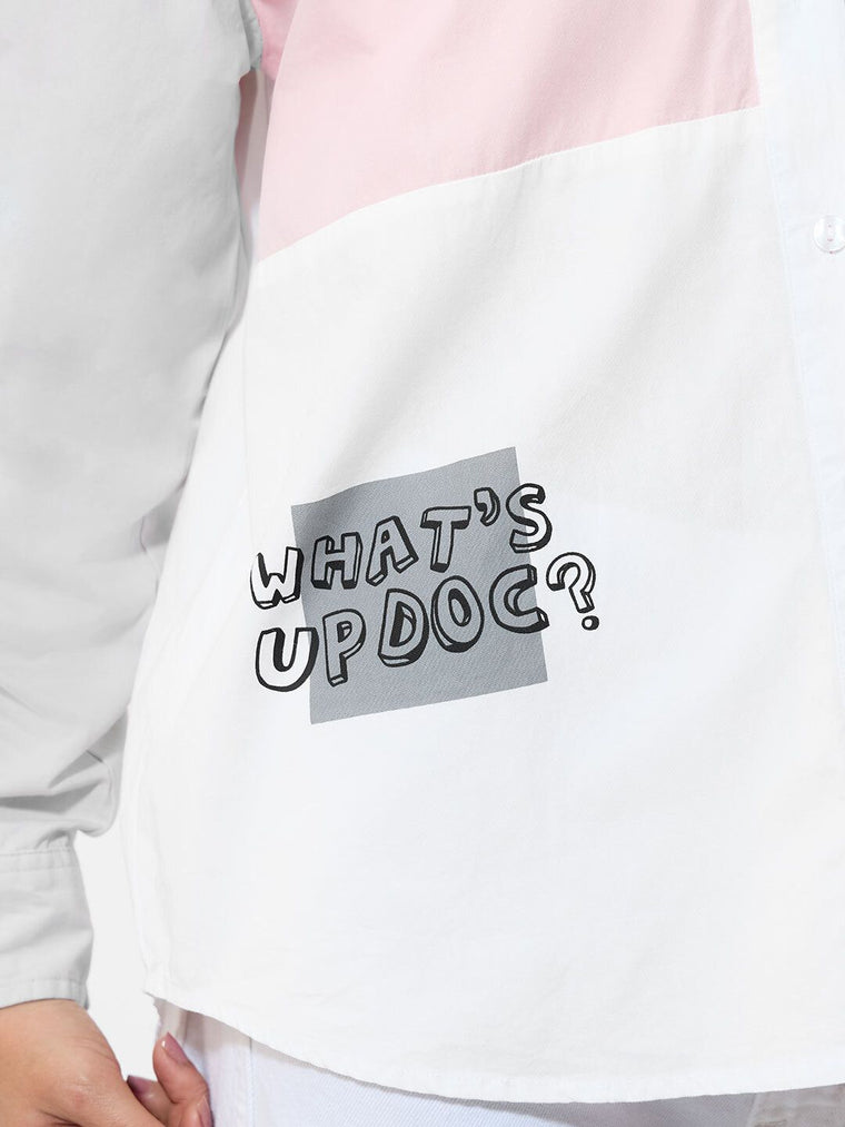Looney Tunes: Bugs Is Back Women Oversized Shirts