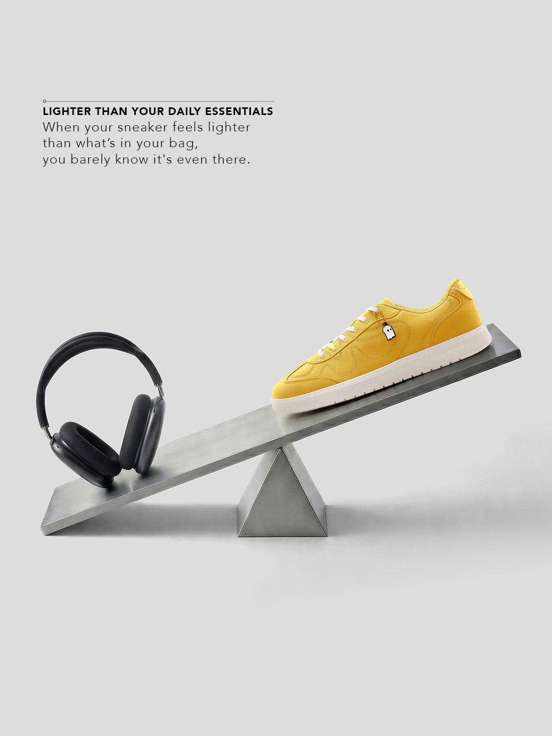 UBZ FLY: Yellow Men Low Top Sneakers