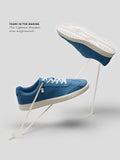 UBZ FLY: Blue Men Low Top Sneakers