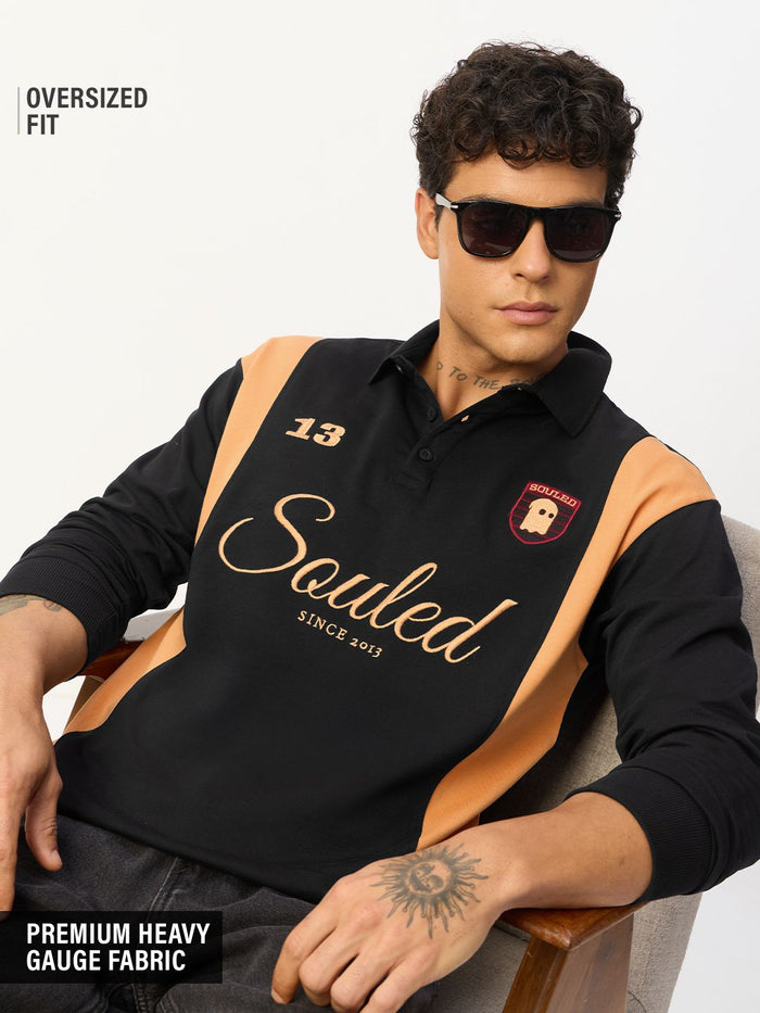 Souled Originals: Vintage Crest Men Rugby Polos