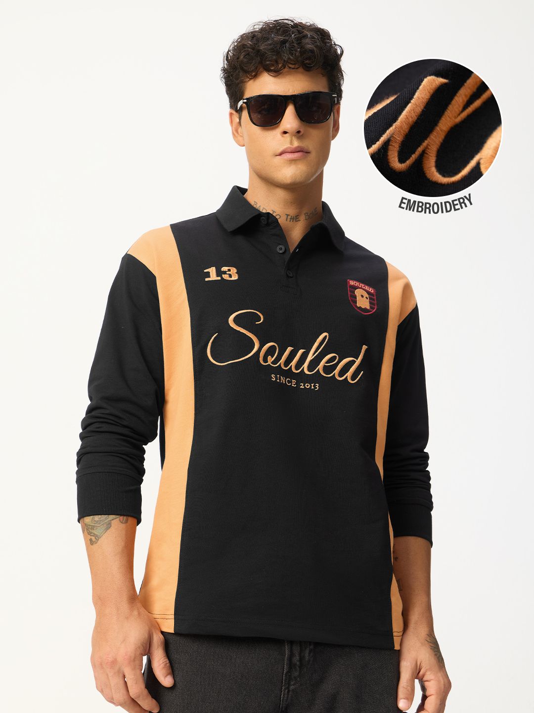 Souled Originals: Vintage Crest Men Rugby Polos