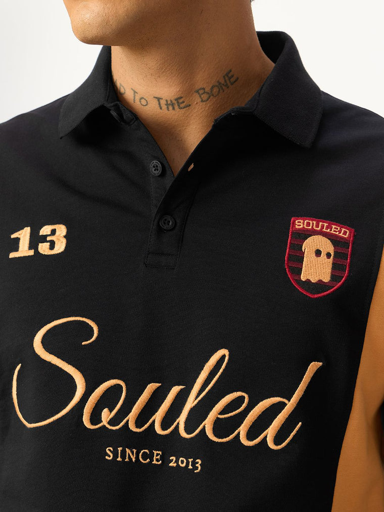 Souled Originals: Vintage Crest Men Rugby Polos