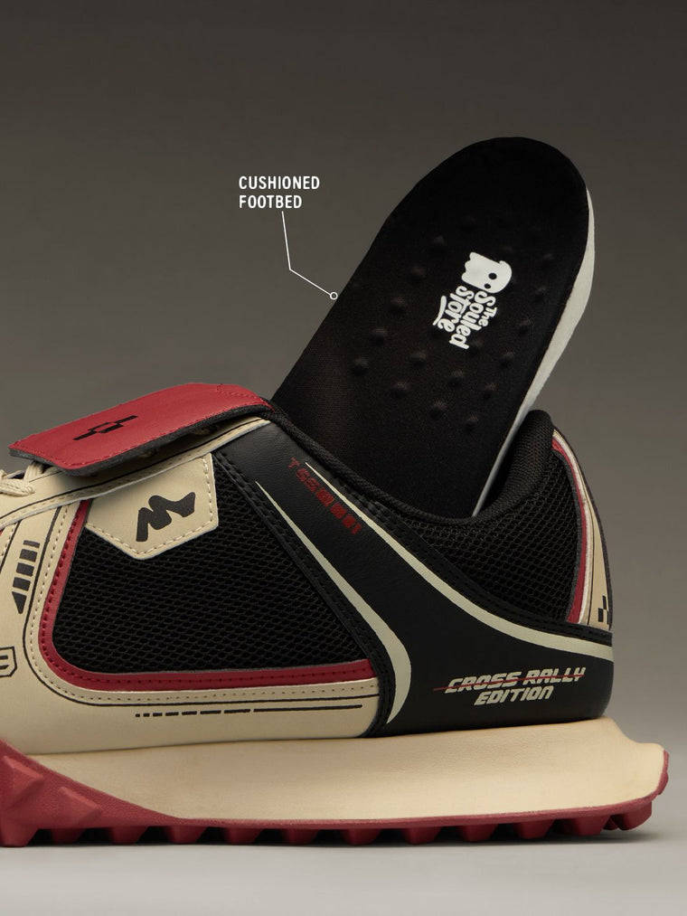 Cherry: Velocity Women Low Top Sneakers
