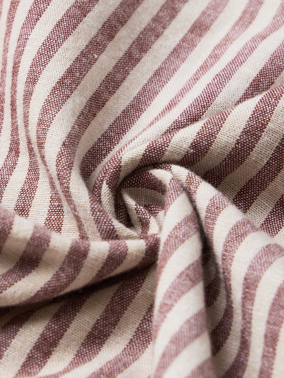 Cotton Linen Stripes: Bon Appetit Cotton Linen Shirts