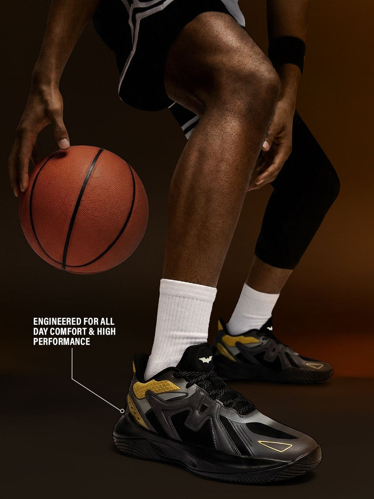 Hoops: Batman Men Low Top Sneakers