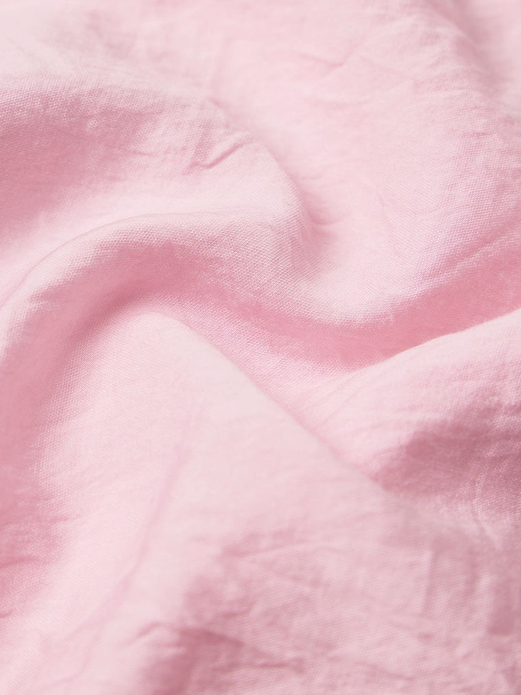 Textured Shirt: Pink Bird Women Relaxed Shirts
