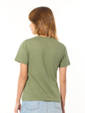 Regular Solids: Soft Jade Women Regular T-Shirts