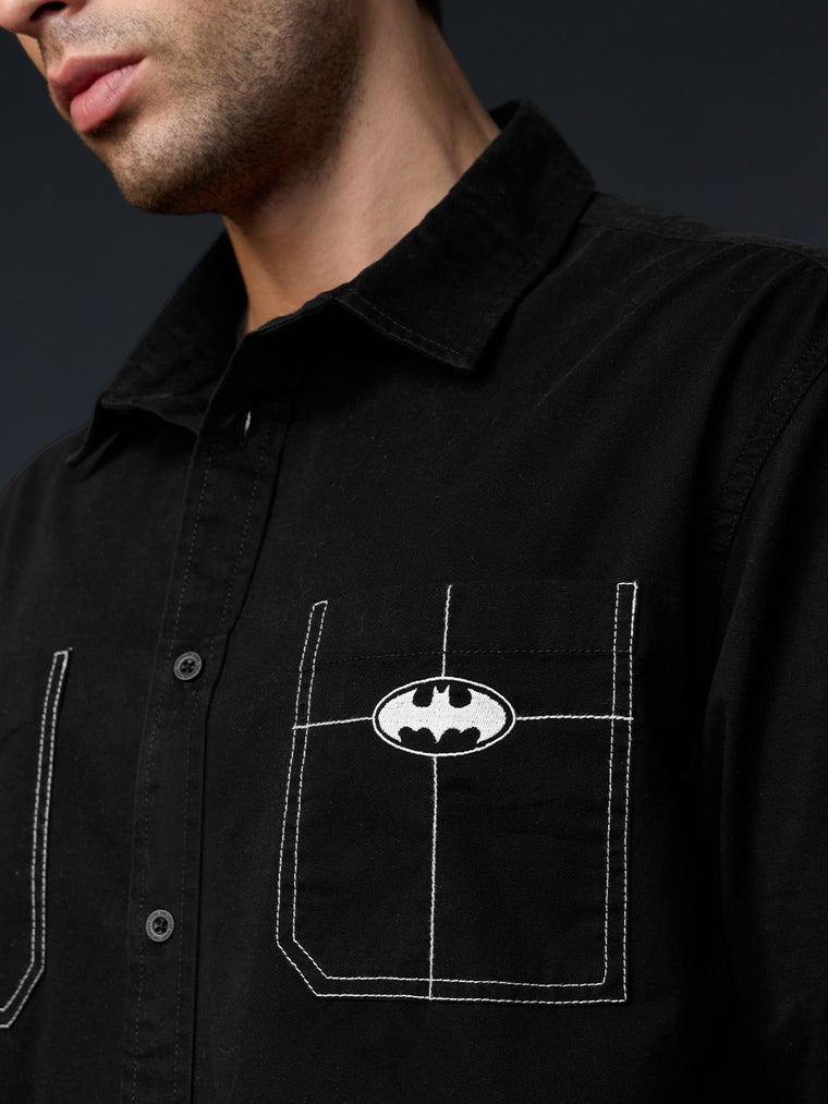 Batman: Dark Rule Men Utility Shirts