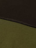 Colorblocked Rugby Polo: Cocoa Olive Men Rugby Polos