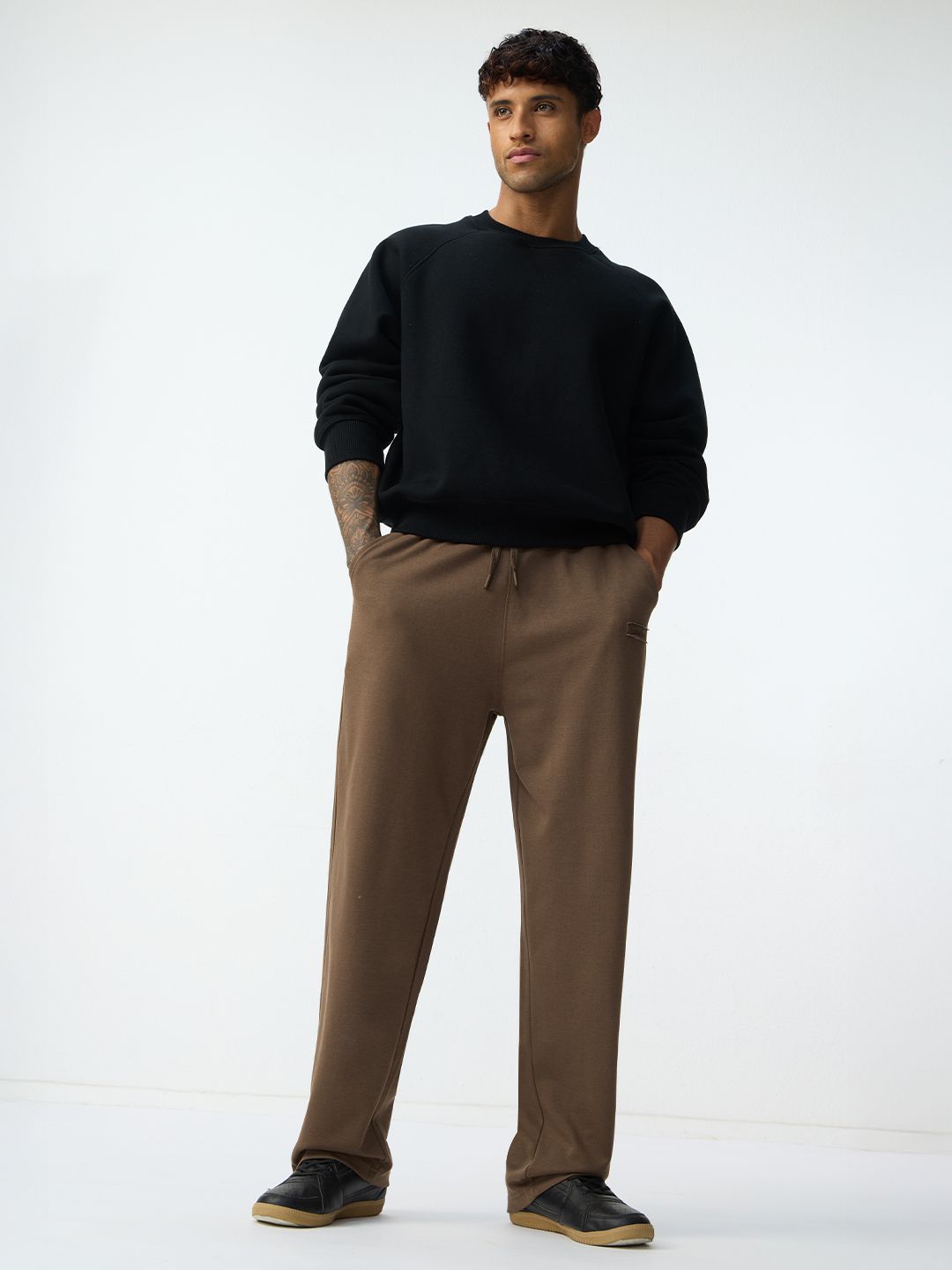 Oversized Joggers: Cocoa Men Oversized Joggers