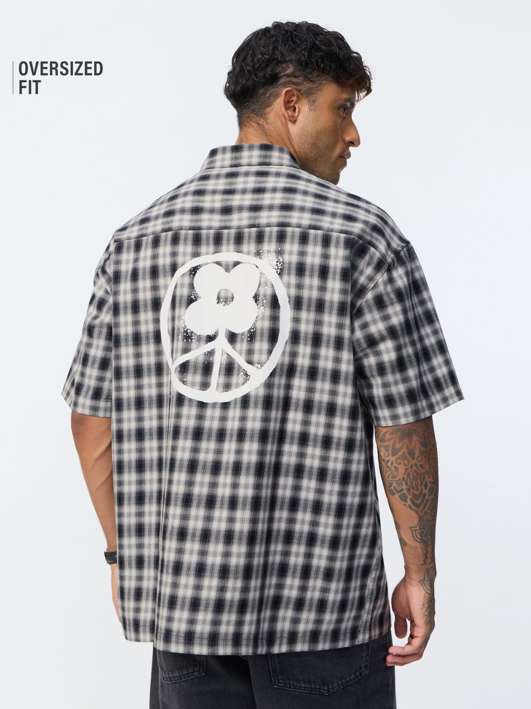 Plaid Shirt: Faith Oversized Shirts
