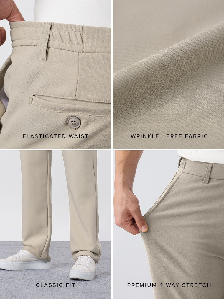 Super Pants: Fawn (Classic Fit) Men Super Flex Pants