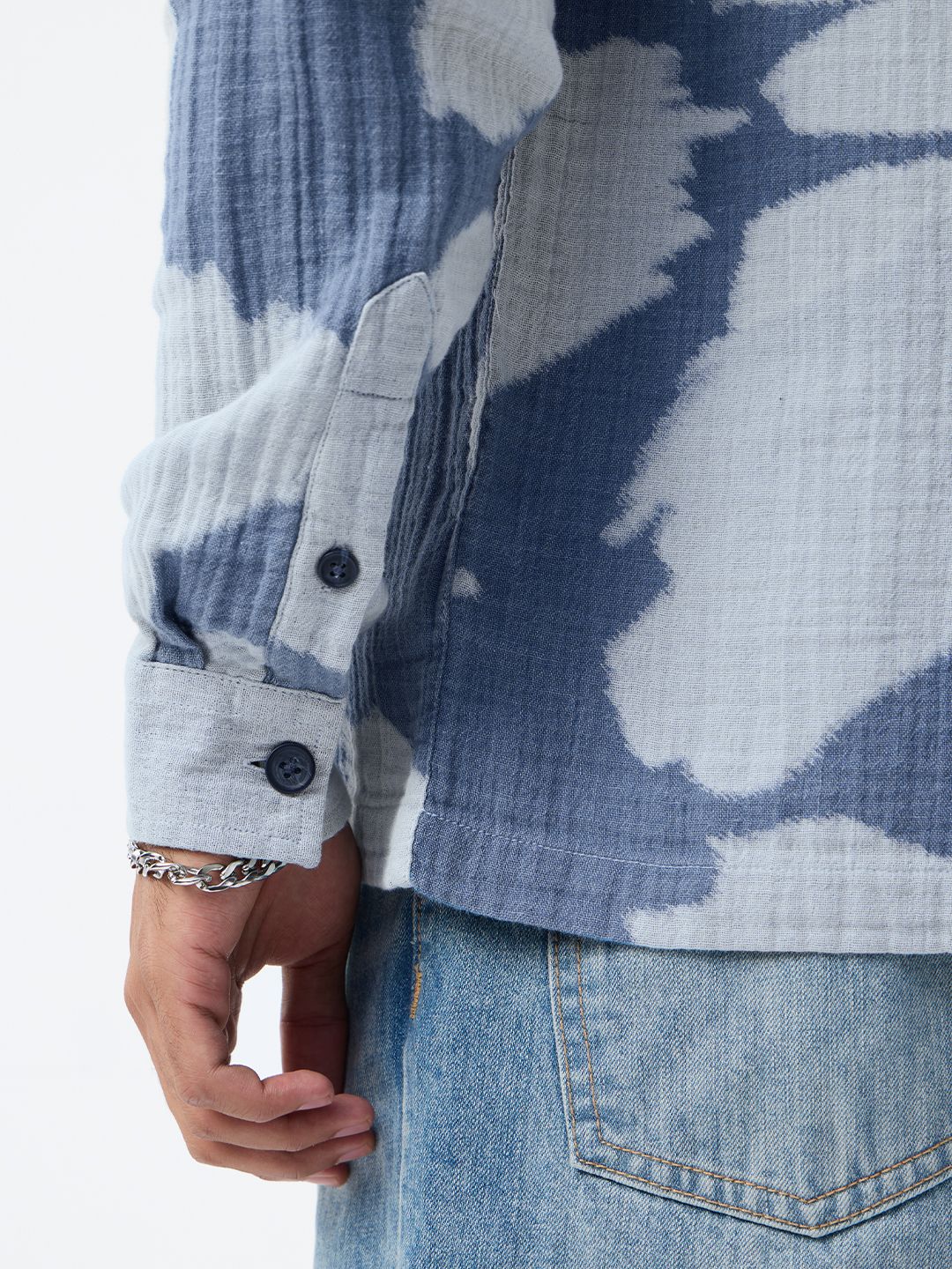 Textured Shirt: Skybound Men Relaxed Shirts