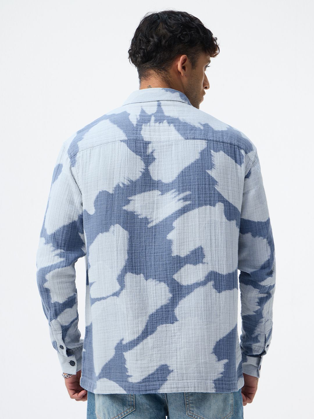 Textured Shirt: Skybound Men Relaxed Shirts