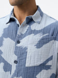 Textured Shirt: Skybound Men Relaxed Shirts