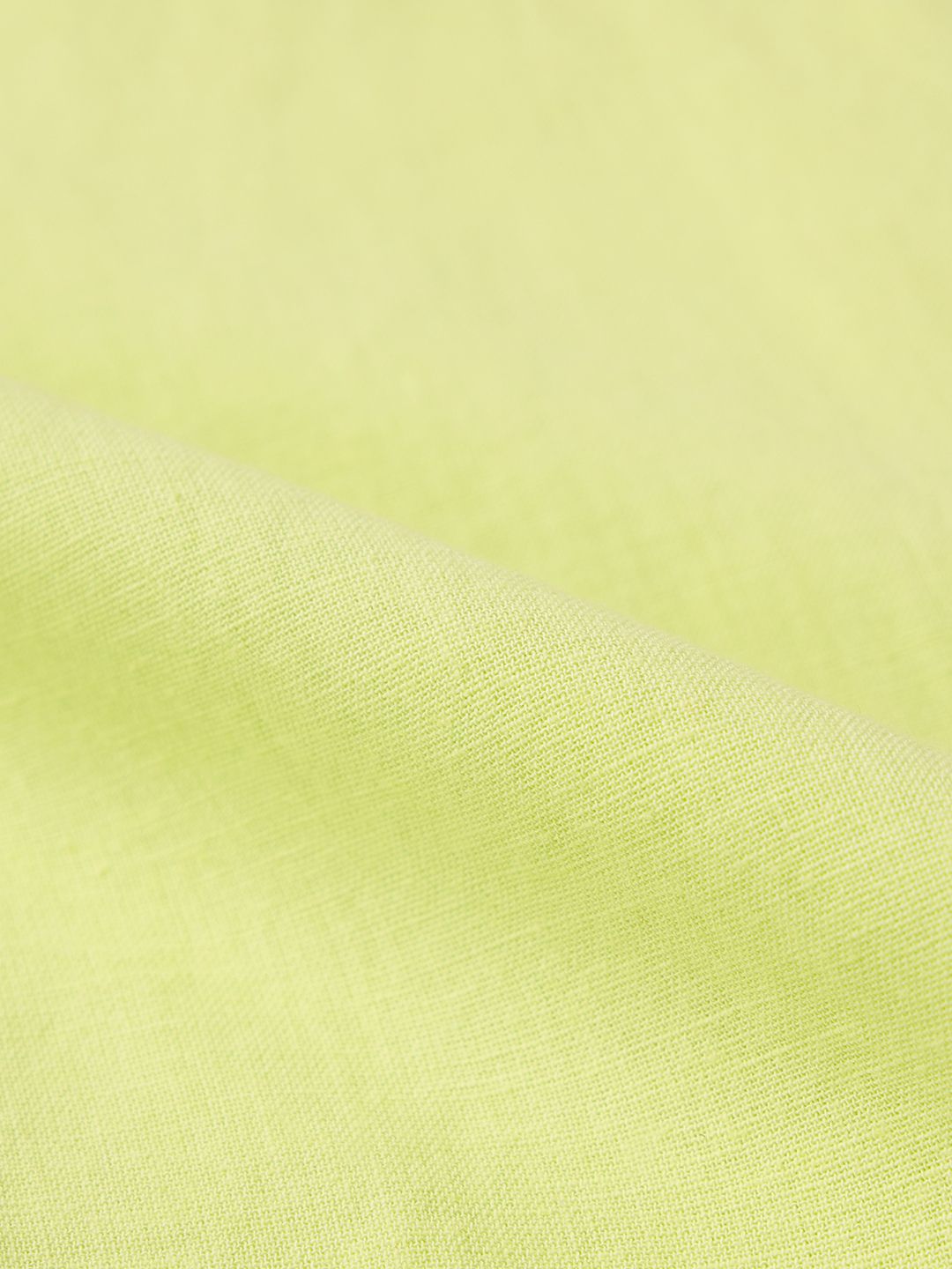 Cotton Linen Shirt: Lime Women Oversized Shirts
