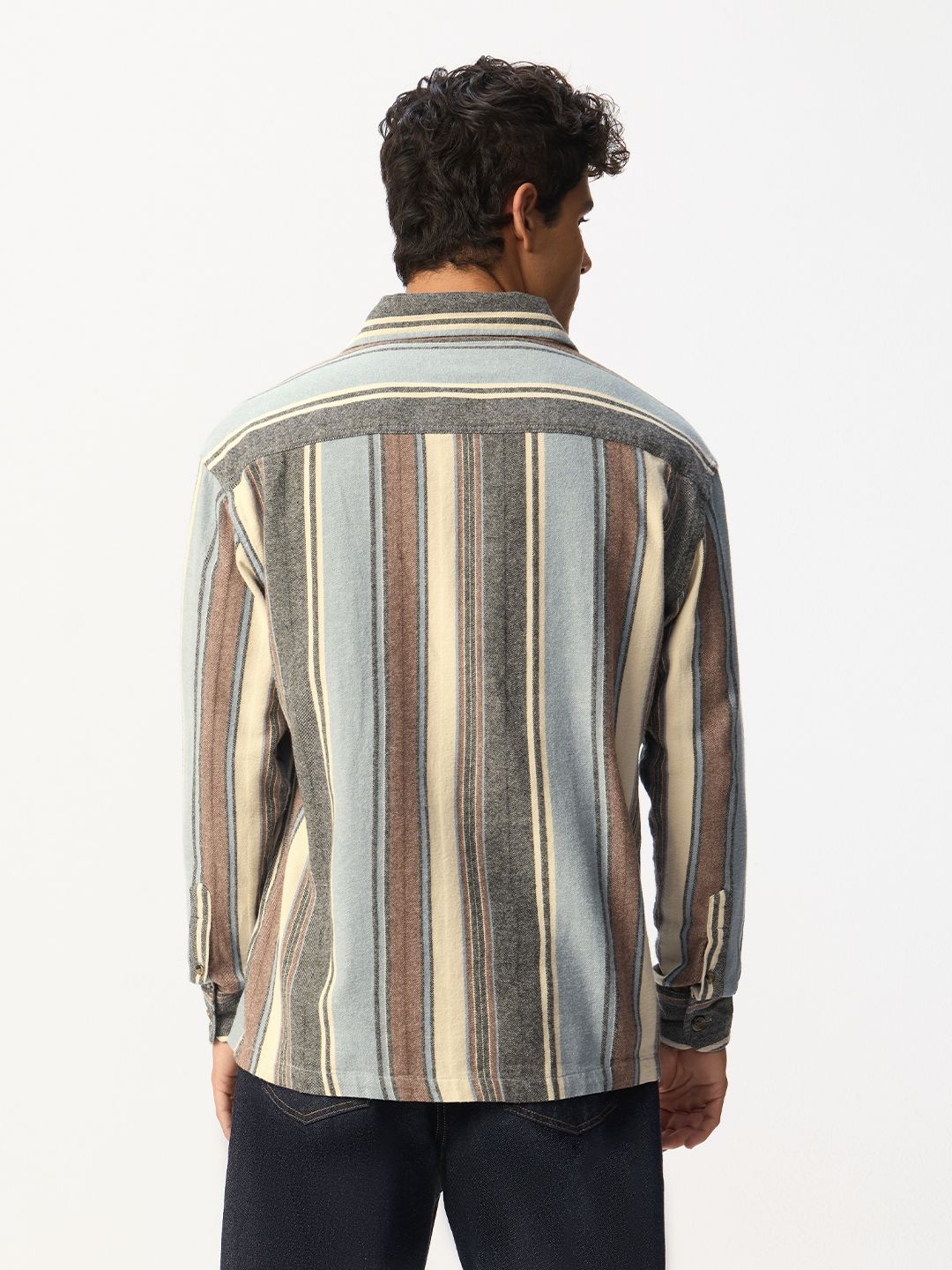 Striped Shirt: Anchor Men Relaxed Shirts