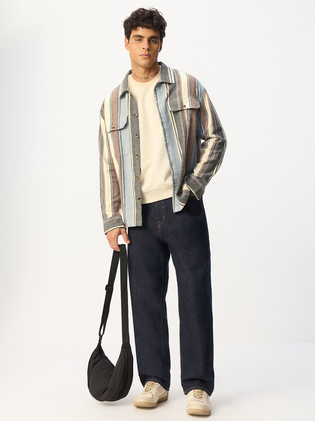 Striped Shirt: Anchor Men Relaxed Shirts