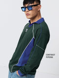 Oversized Polo: Pacific Pine Men Rugby Polos