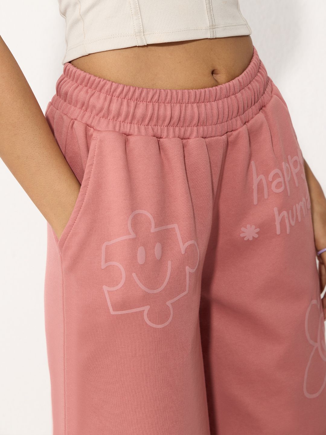 TSS Originals: Happy Human Women Cinched Joggers