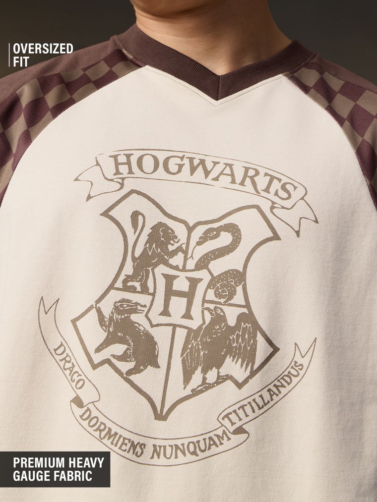 Harry Potter: Four Houses Oversized Full Sleeve T-Shirts