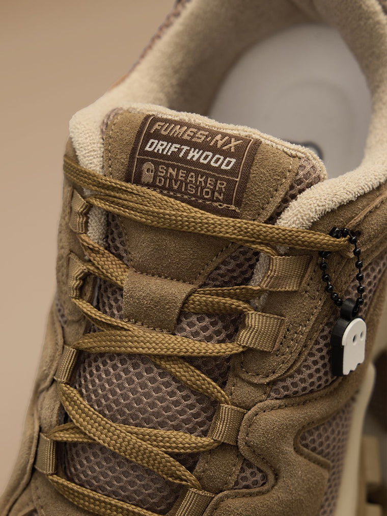 Fumes NX: Driftwood Men Low Top Sneakers