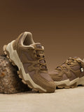 Fumes NX: Driftwood Men Low Top Sneakers
