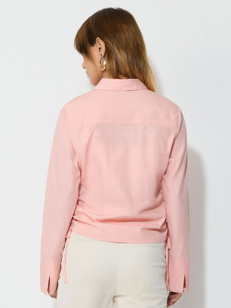 Tailored Solids: Blush Women Fitted Shirts