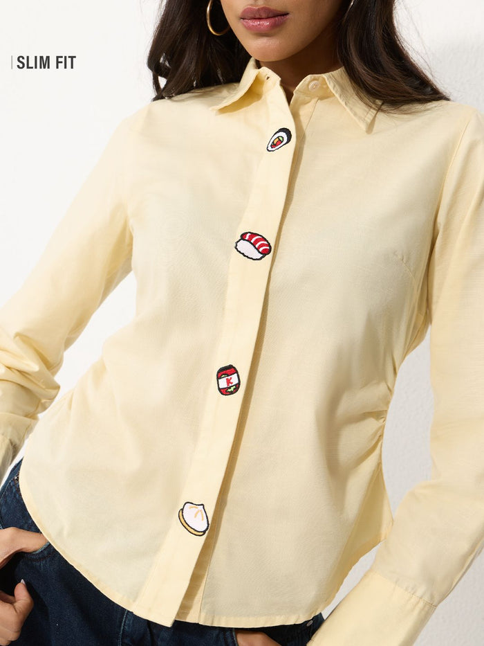 TSS Originals: Buttoned In Bento Women Fitted Shirts