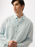 Seersucker Shirt: Nautica Men Relaxed Shirts