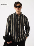 Striped Shirt: Mercury Men Relaxed Shirts