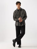 Striped Shirt: Mercury Men Relaxed Shirts