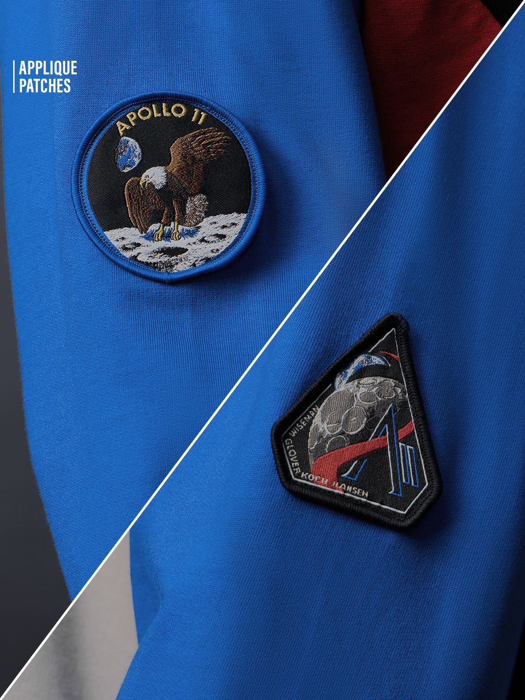 NASA: Mission Oversized Full Sleeve T-Shirts