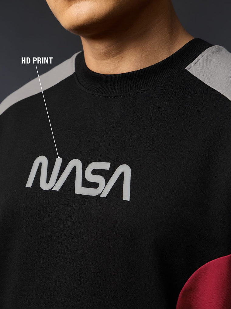 NASA: Mission Oversized Full Sleeve T-Shirts