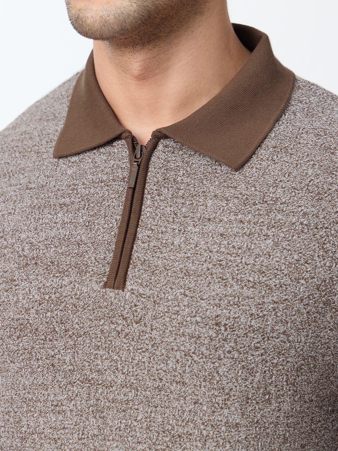 Textured Flat Knit: Neptune Classic Polos