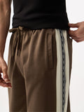 Straight-Fit Joggers: Coffee Bean Men Joggers