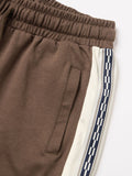 Straight-Fit Joggers: Coffee Bean Men Joggers